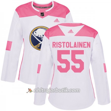 Dame Ishockey Buffalo Sabres Tröja Rasmus Ristolainen 55 Adidas 2017-2018 Vit Rosa Fashion Authentic Dame Ishockey Buffalo Sabres Tröja Rasmus Ristolainen 55 Adidas 2017-2018 Vit Rosa Fashion Authentic